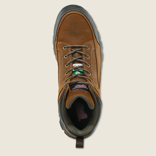 Vandrestøvler Herre - Red Wing Truhiker - 5-Inch Csa Safety Toe - Brune - ISNDJV-276